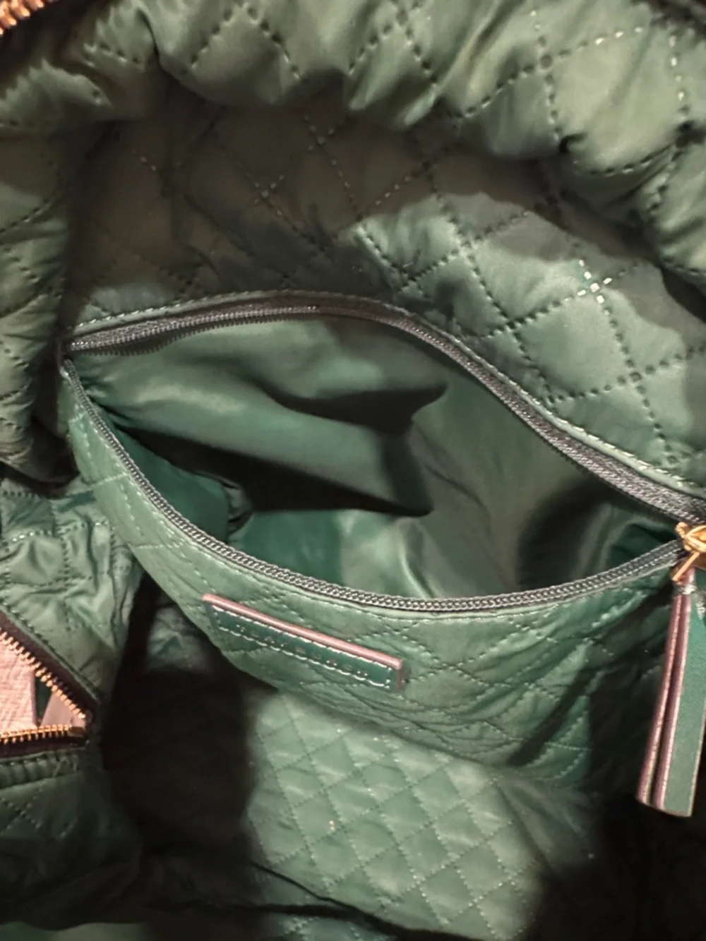 Tory Burch Perry Black Nylon Backpack - Picture 13 of 17